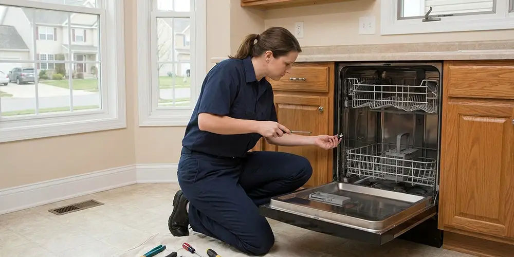 Dishwasher Latch Replacement in Ware, MA