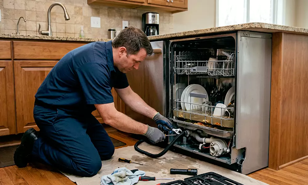 Dishwasher Not Draining Repair in Ware, MA