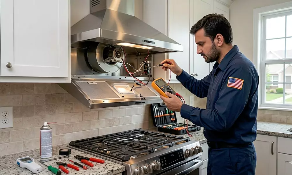 Range Hood Repair in Ware, MA