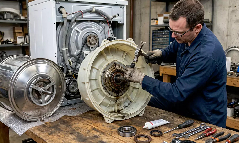 Washer Bearing Replacement in Ware, MA