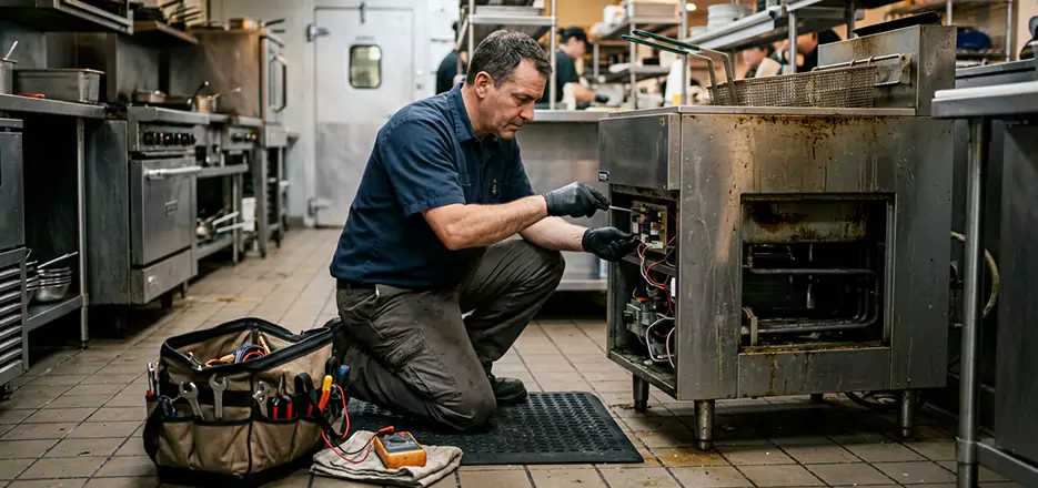 Industrial Fryer Thermostat Repair in Ware