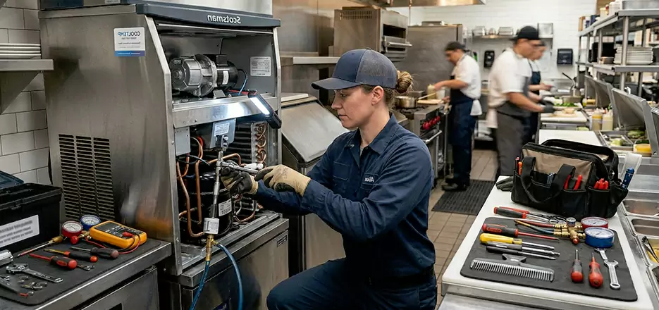 Commercial Ice Machine Maintenance in Ware