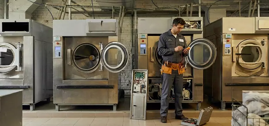 Commercial Washer Control Board Repair in Ware