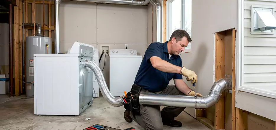 Recessed Dryer Vent Installation Ware