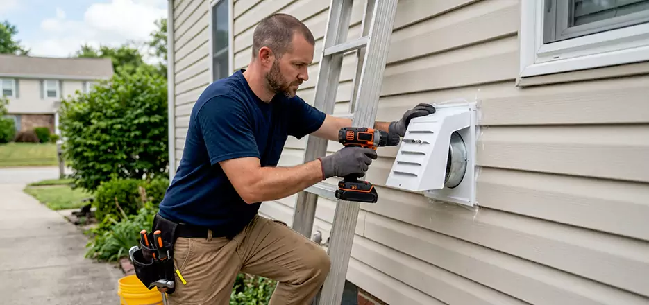 Dryer Vent Hood Installation Ware