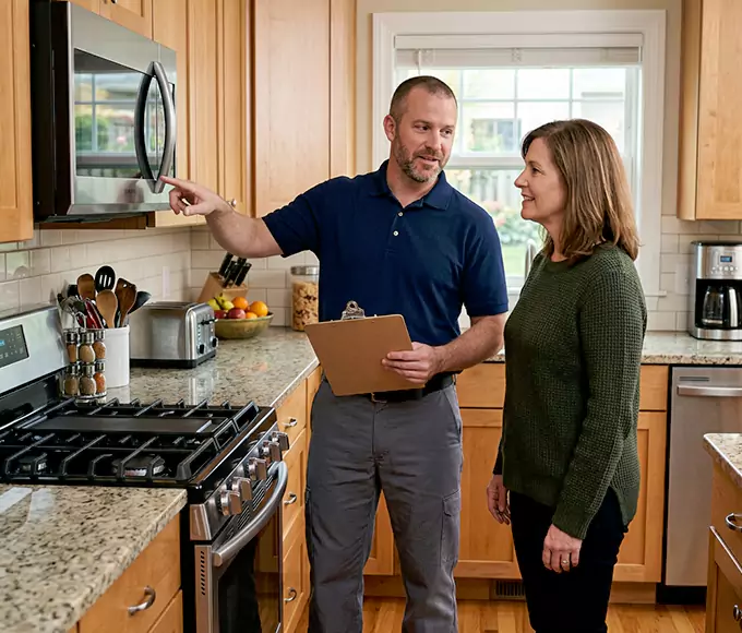 Why Ware Homeowners Trust Us for Professional Microwave Installation?